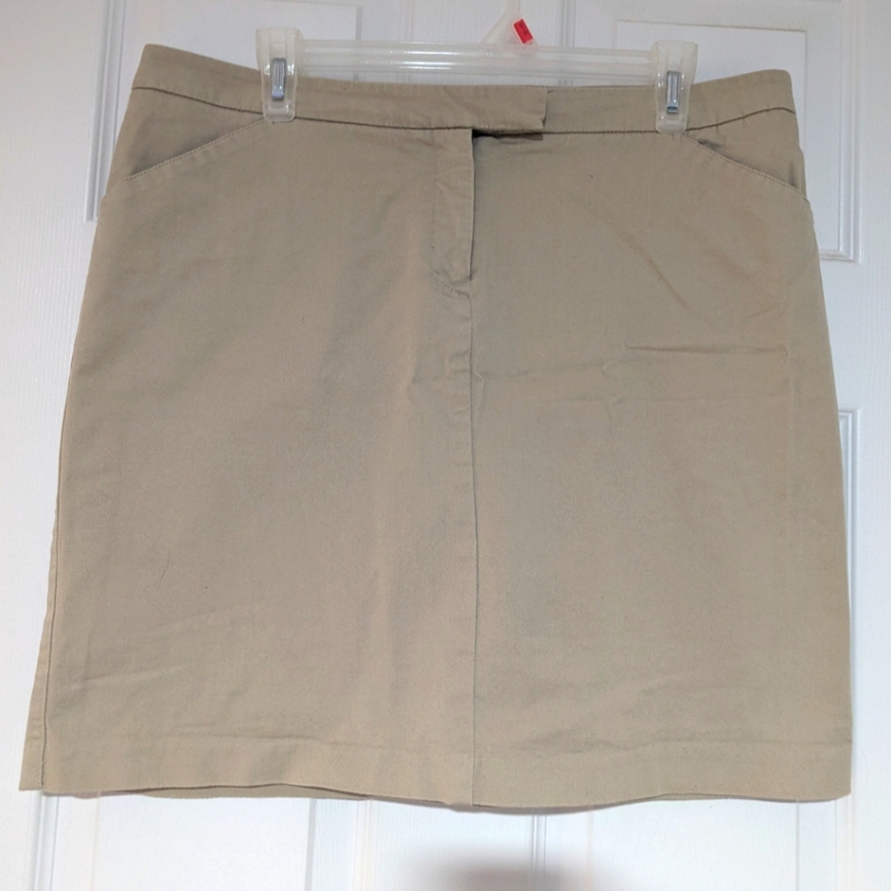 Tommy Hilfiger Classic Tan Skirt women's size 14